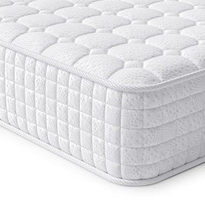 Vesgantti 10” Hybrid Memory Foam Mattress - White