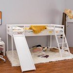 Panana Wooden Bunk Bed with Slide for Kids