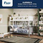 Stylish Grey Shorty Bunk Bed for Kids