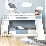 Kayan Bunk Bed with Steps and Slide