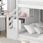 Kayan Bunk Bed with Slide and Stairs