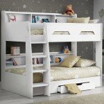 Julian Bowen White Orion Single Bunk Bed