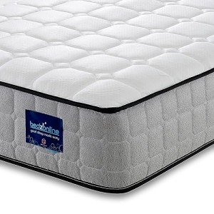Orthopaedic Memory Foam & Spring Mattress - 4ft6