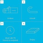 Memory Foam and Coil Spring Bunk Bed Mattress