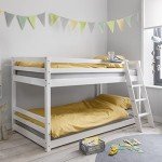 Hilda Cabin Bunk Bed with Underbed - White