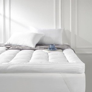 Extra Deep Quilted Mattress Topper for Single Beds