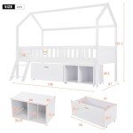 Merax Kids Bunk Bed with Stairs and Storage
