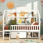 Merax Kids Bunk Bed with Stairs and Storage