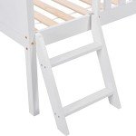 Merax Kids Bunk Bed with Stairs and Storage