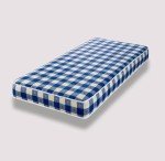 Budget Mattress for Bunk Beds - Blue Check