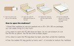 Budget Mattress for Bunk Beds - Blue Check