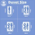 Yorkshire Double Duvet 15 Tog Anti-Allergy Quilt