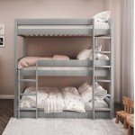 Blisswood Triple Bunk Bed in Solid Pine