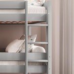 Blisswood Triple Bunk Bed in Solid Pine