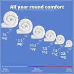 Yorkshire Double Duvet 10.5 Tog Anti-Allergy
