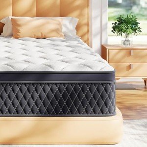 ELEMUSE Medium Firm Memory Foam Single Mattress