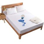 Waterproof Double Bed Mattress Protector Cover 30cm Deep