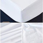 Waterproof Double Bed Mattress Protector Cover 30Cm Deep