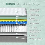 Good Nite 8-Inch Hybrid Double Mattress 4FT6