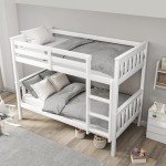 Blisswood Wooden Double Bunk Bed for Kids