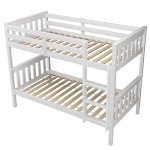 Blisswood Wooden Double Bunk Bed for Kids