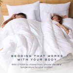Lightweight Hollowfibre Duvet for Summer Comfort