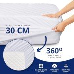 Utopia Bedding Deep Fitted Mattress Protector