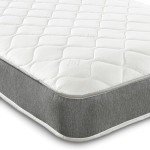 Cooltouch Essentials Grey 3ft Hybrid Mattress