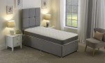 Cooltouch Essentials Grey 3ft Hybrid Mattress