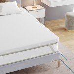 Frideko 7cm Memory Foam Mattress Topper for Single Beds