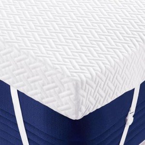 Cooling Memory Foam Mattress Topper for Back Pain
