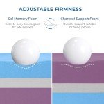 Inofia Gel Memory Foam Mattress Topper For Twin