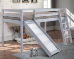 Blisswood Kids Bunk Bed with Slide, Grey
