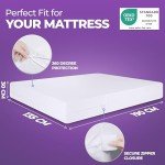 Waterproof Mattress Protector for Double Bed