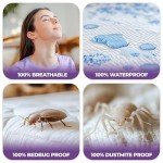 Waterproof Mattress Protector for Double Bed