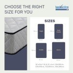 Hybrid Memory Foam & Spring Mattress - 3ft Single