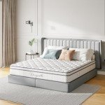 Vesgantti 10.3 Inch Hybrid Double Mattress