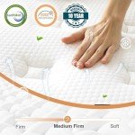Comfortable 4FT6 Hybrid Double Mattress with Foam