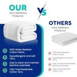 Waterproof Double Mattress Protector For Ultimate Comfort
