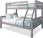Triple Bunk Beds for Kids with Stairs