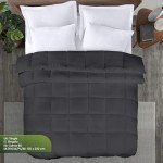 Utopia Bedding King Size Duvet - Grey