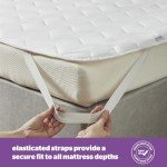 Supersoft Quilted Mattress Protector For Bunk Beds