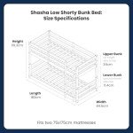 Flair Furnishings Shorty Bunk Bed for Kids