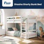 Flair Furnishings Shorty Bunk Bed for Kids
