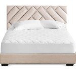 Double Quilted Microfiber Mattress Protector - Non-Allergenic