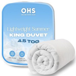 Cozy King Size Summer Duvet – 4.5 Tog