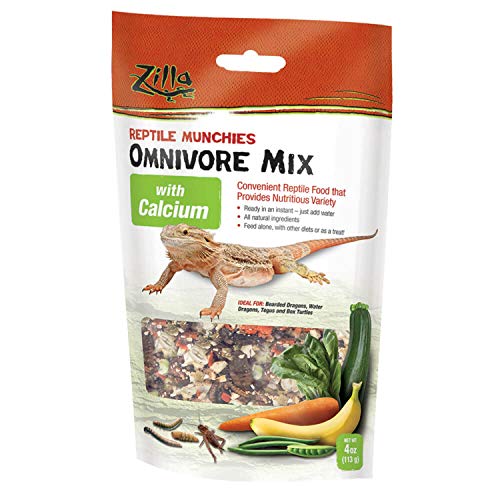Zilla Calcium-Packed Omnivore Munchies, 4 oz
