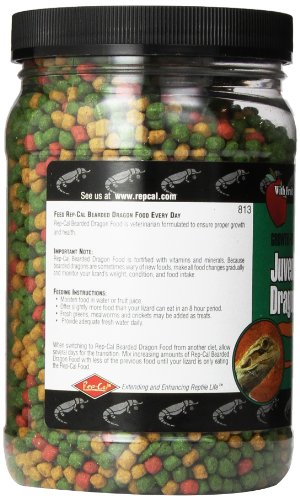 Rep-Cal Bearded Dragon Juvenile Food - 12 oz