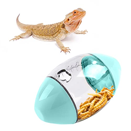 Rugby Shaped Interactive Feeder Toys for Lizards