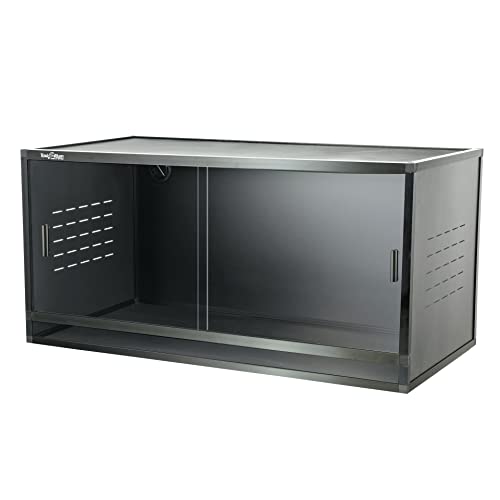 50 Gallon Bearded Dragon Tank with Sliding Doors